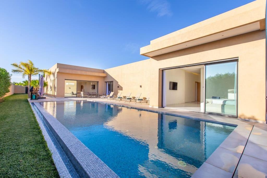 Villa Hawai, Ss Vis A Vis Avec Espace De Sport , Piscine Chauffee Марракеш Экстерьер фото