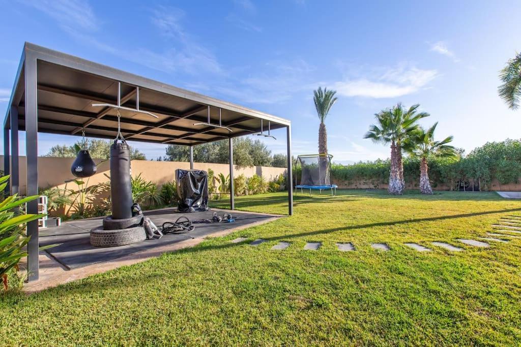 Villa Hawai, Ss Vis A Vis Avec Espace De Sport , Piscine Chauffee Марракеш Экстерьер фото