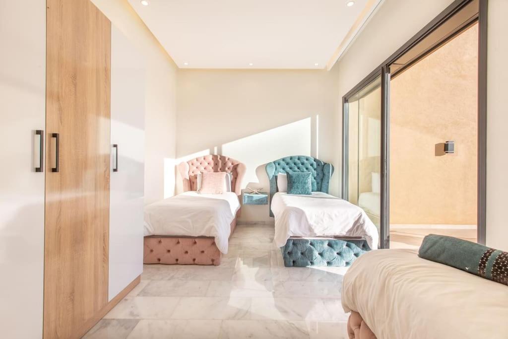 Villa Hawai, Ss Vis A Vis Avec Espace De Sport , Piscine Chauffee Марракеш Экстерьер фото