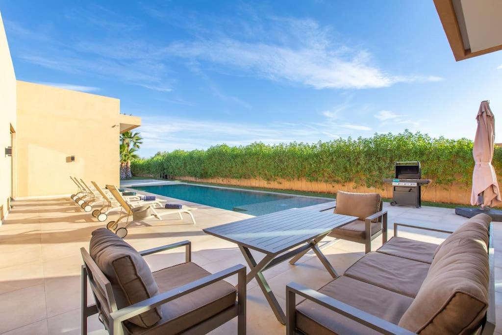 Villa Hawai, Ss Vis A Vis Avec Espace De Sport , Piscine Chauffee Марракеш Экстерьер фото